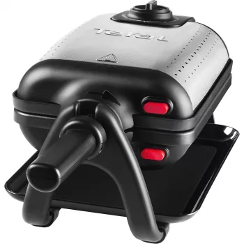 Gofrownica Tefal WM756D 2 gofry 1200 W czarna, stal nierdzewna