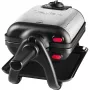 Gofrownica Tefal WM756D 2 gofry 1200 W czarna, stal nierdzewna
