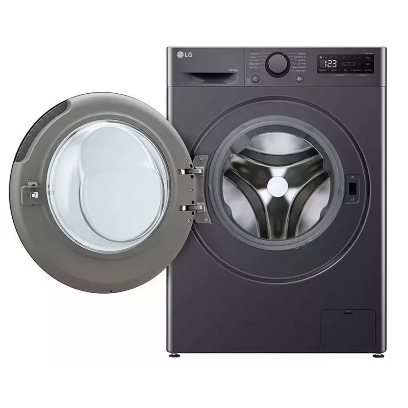 LG F4DR510S2M pralko-suszarka 10 kg / 6 kg 1400 obr./min czarna
