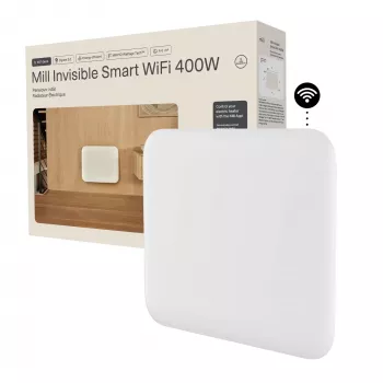 Grzejnik panelowy Mill PA400WIFI4 400 W odpowiedni do 4–6 m² biały IPX4