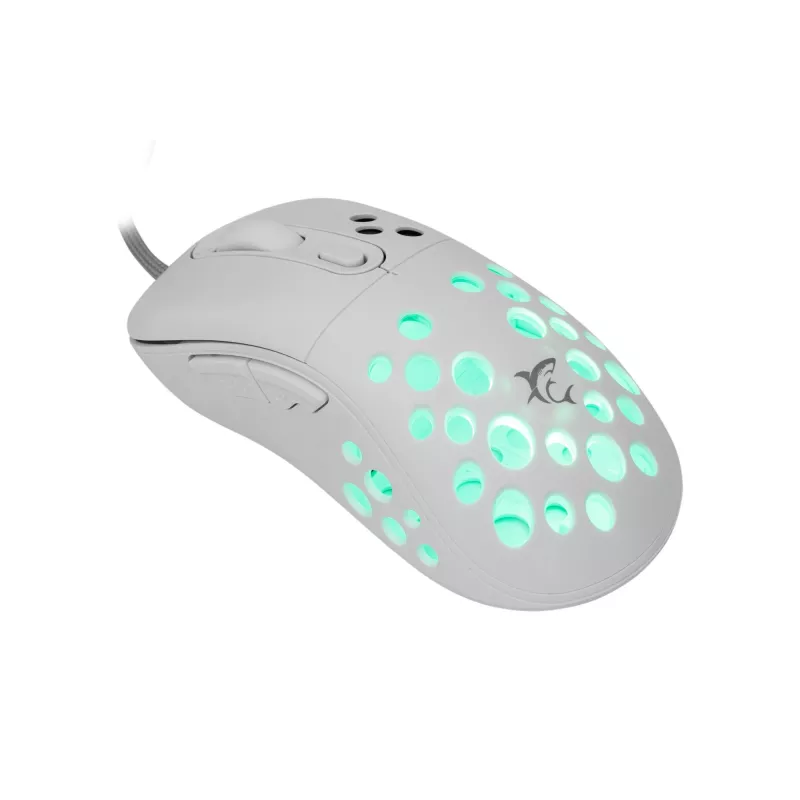 Mysz White Shark GM-5013 Azrael biały USB