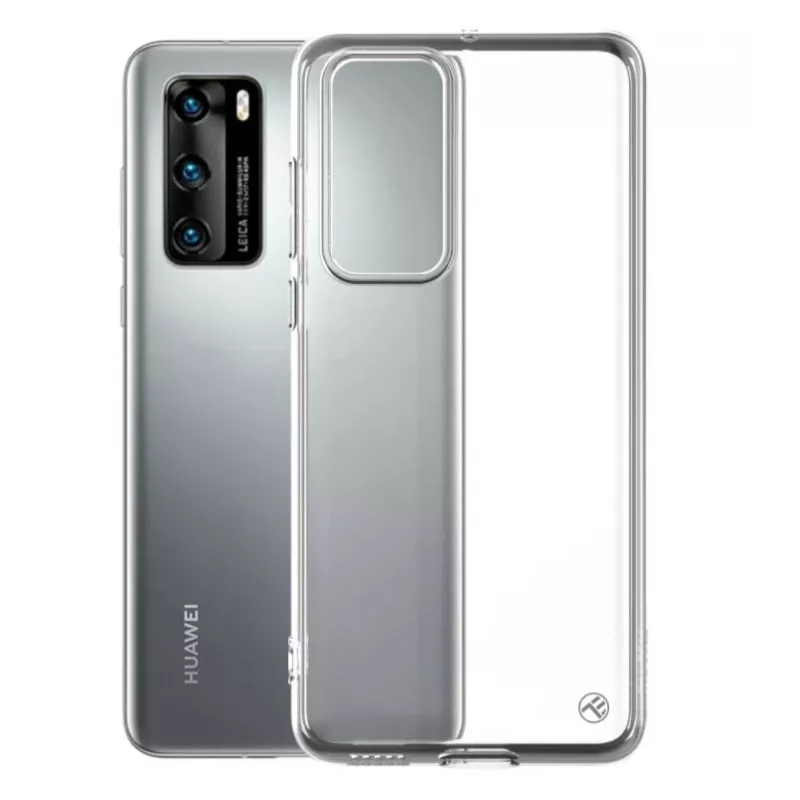 Silikonowe etui ochronne Tellur do Huawei P40, przezroczyste