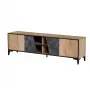 Cama 4D szafka RTV OVO 180x38xH53 dąb/beton