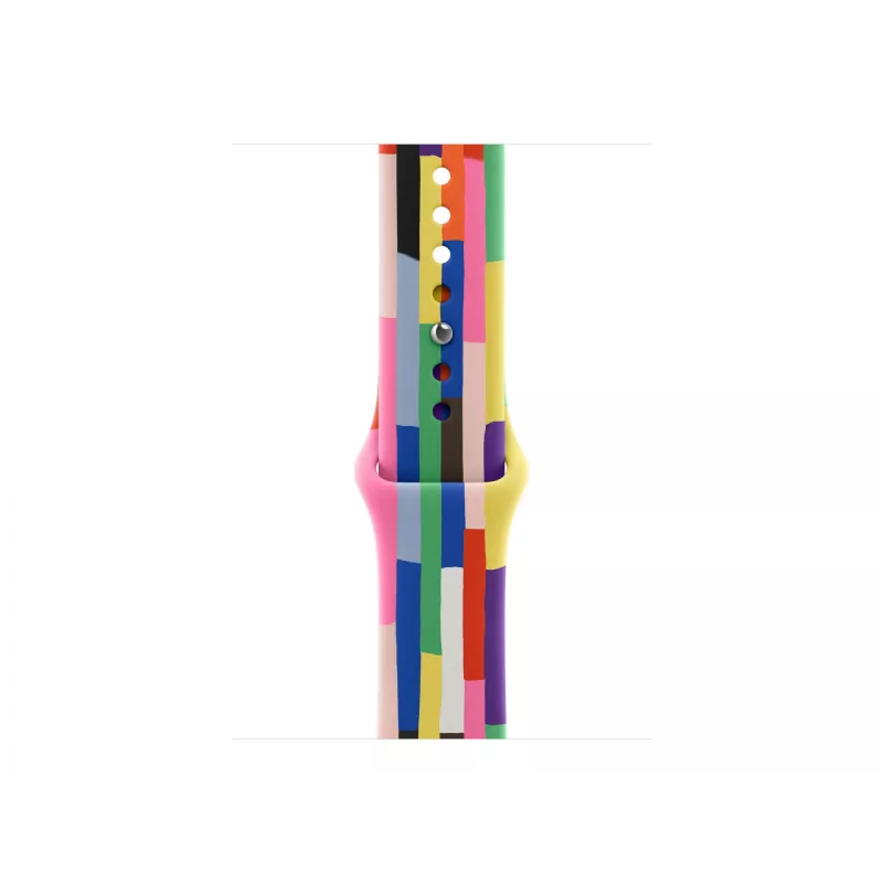 Apple MDWF4ZM/A Pasek do zegarka sportowy edycja Pride Multikolor Fluoroelastomer
