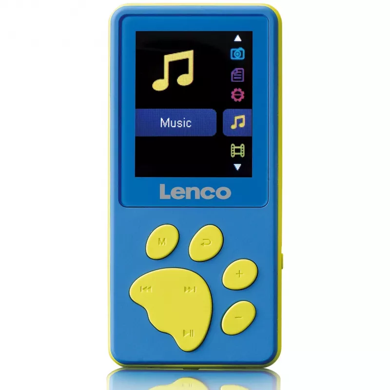 Lenco XEMIO-560BU Odtwarzacz MP3/MP4 8 GB Niebieski (XEMIO-560BU)