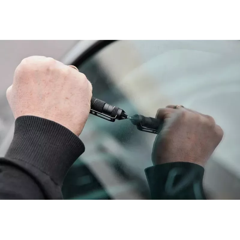 Taktyczny długopis GUARD TACTICAL PEN Kubotan z wybijakiem do szyb (YC-008-BL)