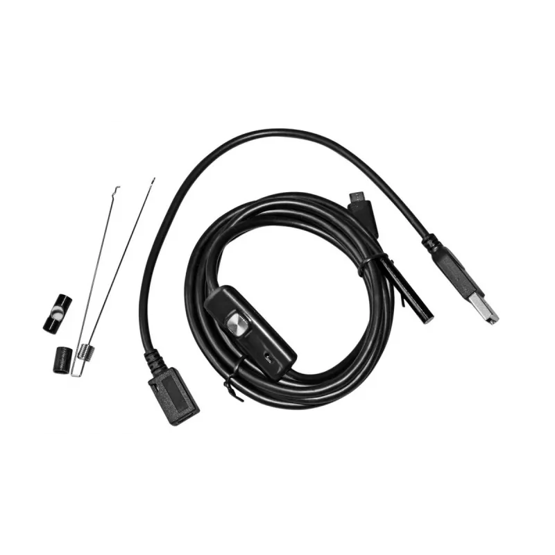 USB endoskop MEDIA-TECH ENDOSCOPE 66° CMOS, 640x480 30fps, IP67, 6 LED, magnes i haczyk