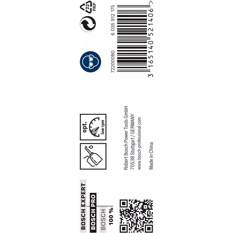 Wiertła kręte Bosch HSS Cobalt 2608585905, zestaw 5 sztuk