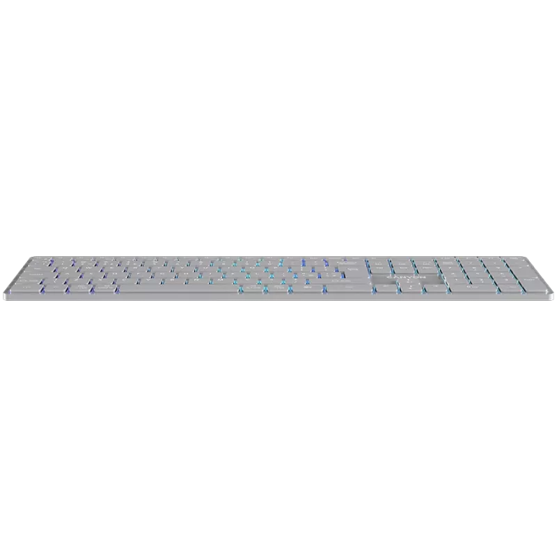 Klawiatura CANYON HKB-W11 UK/US RGB Dual Mode Wireless Grey