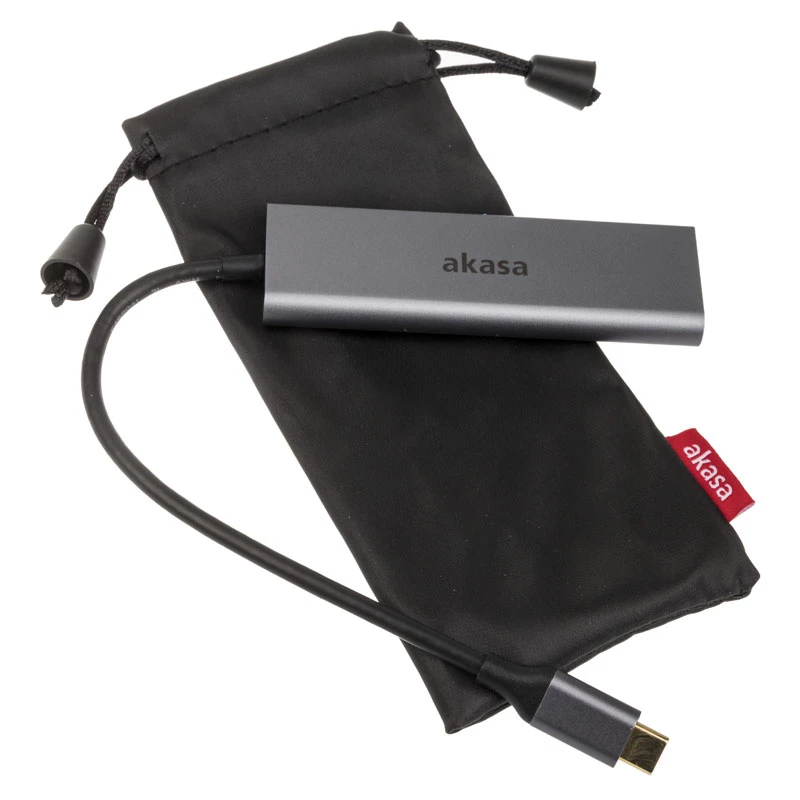 Hub USB Akasa USB Type-C 4-portowy