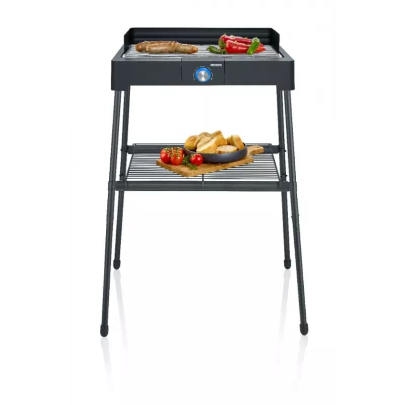 Severin PG8566 Grill elektryczny, czarny, 2200 W (PG8566)