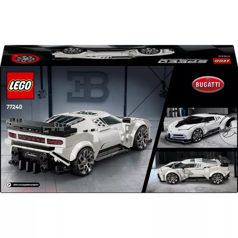 zestaw konstrukcyjny LEGO Bugatti Centodieci Speed Champions 77240 — 291 elementów, 1 minifigurka, wiek 9+