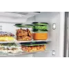 Pojemnik do przechowywania żywności FoodSaver FFC023X 1,8 l owalny Tritan, czarny transparentny, pompka próżniowa, można myć w zmywarce