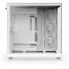 Obudowa PC NZXT H9 Flow Midi Tower Biała — ATX/EATX/Micro ATX/Mini-ITX, 3x140mm przód, 1x120mm tył, 2x3.5 cala i 6x2.5 cala zatoki, szkło hartowane