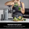 NINJA Cold Press Juicer | Neverclog JC151EU | Typ Sokowirówka Wolnoobrotowa | Szary | 150 W | Liczba prędkości 1