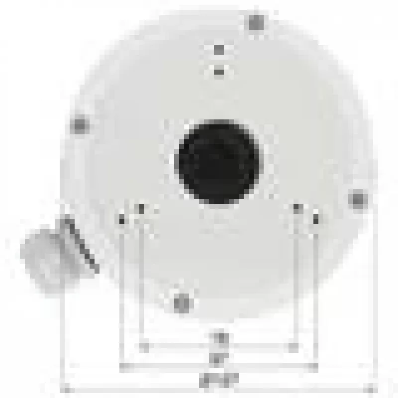Akcesorium do kamery bezpieczeństwa Hikvision Digital Technology DS-1280ZJ-M puszka przyłączeniowa