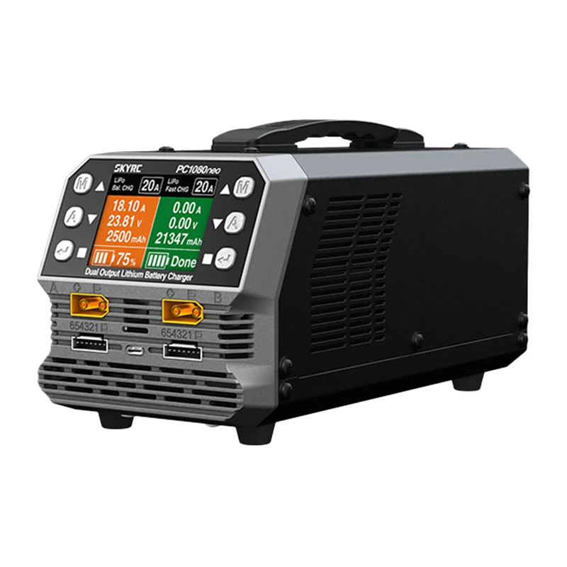 SkyRC PC1080neo dwukanałowa ładowarka do akumulatorów litowych