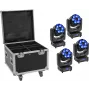Oprawa oświetleniowa EUROLITE TMH-H240 Beam Wash Flower Effect 4x — efekt świetlny LED, kompaktowa jednostka