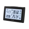 Stacja pogodowa SENCOR SWS 2850 — temperatura i wilgotność wewnątrz/na zewnątrz, 1 czujnik bezprzewodowy, 433,92 MHz, pamięć min/max