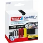 Taśma rzepowa Tesa Hook&Loop 1m x 50mm on&off extra mocna czarna 55229