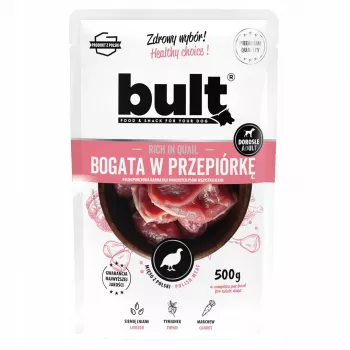 BULT Bogaty w przepiórkę - mokra karma dla psa - 500g