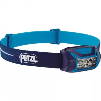 Latarka na opaskę Petzl Actik Core niebieski LED 100 lm USB ładowalna