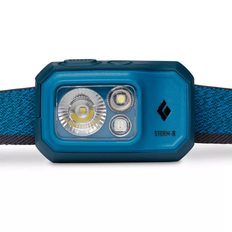Latarka czołowa Czarny Diamond Storm 500-R (niebieska)