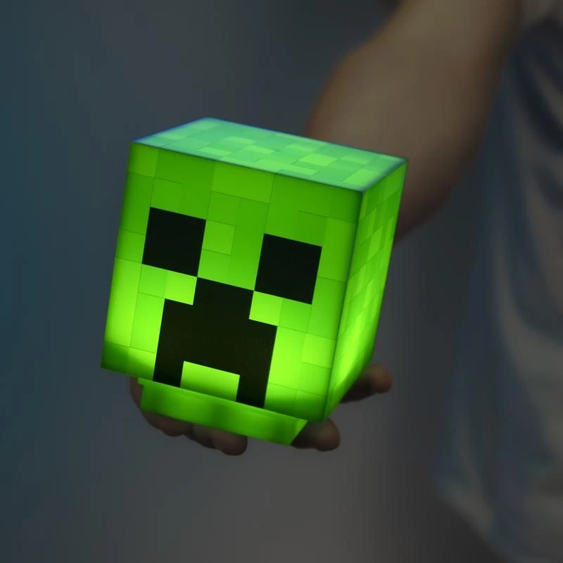 Paladone Minecraft Creeper 3D Design Lamp PP6595MCFV3 — Lampa stołowa/wisząca