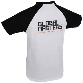 Koszulka Global Masters GM Logo - biała (M)