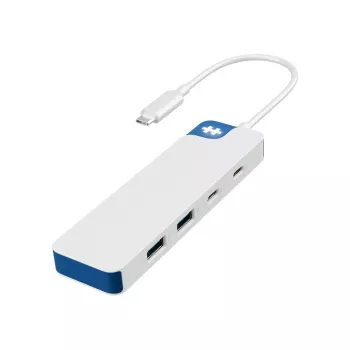 USB-C Hub HYPER HyperDrive Flex HD5200BUGL — 4 porty, niebieski