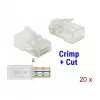 Złącze przewodowe RJ-45 DeLOCK 86453