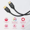 Przewód HDMI UNITEK 2.0 4K 60Hz 1,5 m C11079BK-1.5M