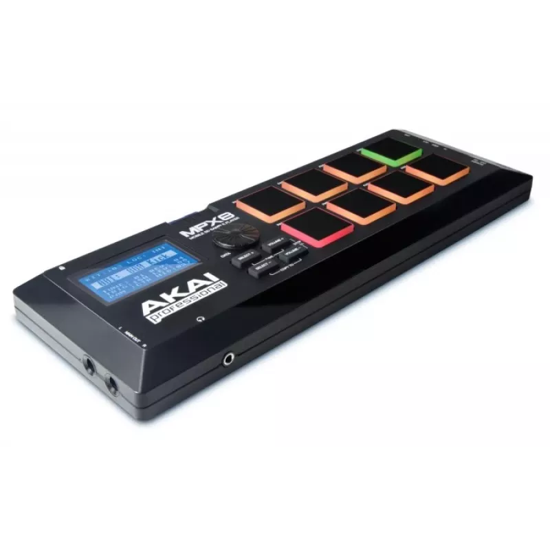 Kontroler DJ Akai MPX8 Czarny Łączność słuchawkowa 3,5 mm 5 V 1 A