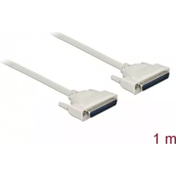 Kabel szeregowy DELOCK 86878 — D-Sub 37-pin do D-Sub 37-pin, beżowy, 1 m
