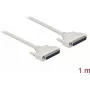 Kabel szeregowy DELOCK 86878 — D-Sub 37-pin do D-Sub 37-pin, beżowy, 1 m