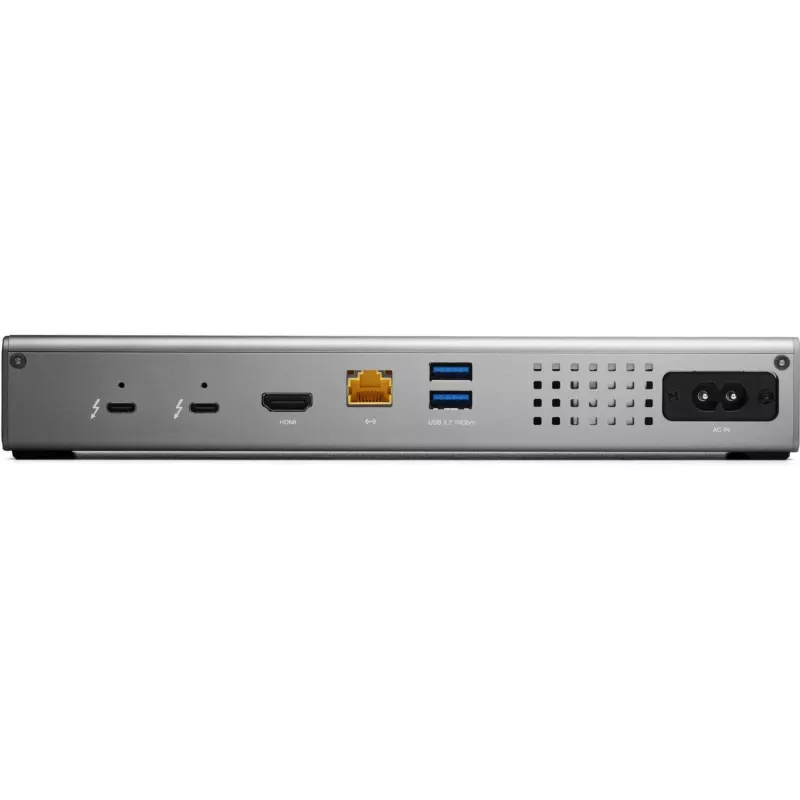 OWC Go Dock - stacja dokująca - Thunderbolt 4 - HDMI, 2 x Thunderbolt 4 - Gigabit Ethernet, 2,5 Gigabit Ethernet - 120 W