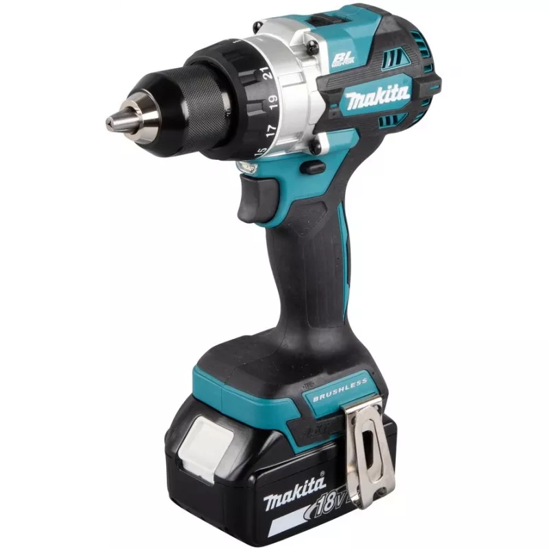 Makita DDF486RTJ wiertarka 2100 obr./min 2,6 kg Czarny, Niebieski