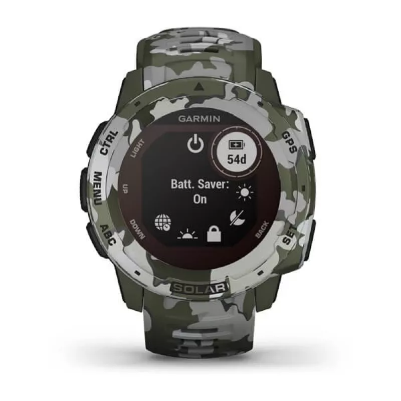 Zegarek GPS Garmin Instinct Solar Camo Edition Camouflage