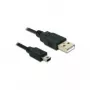 Kabel USB DeLOCK 82311 USB 2.0 3m USB A Mini-USB B Czarny