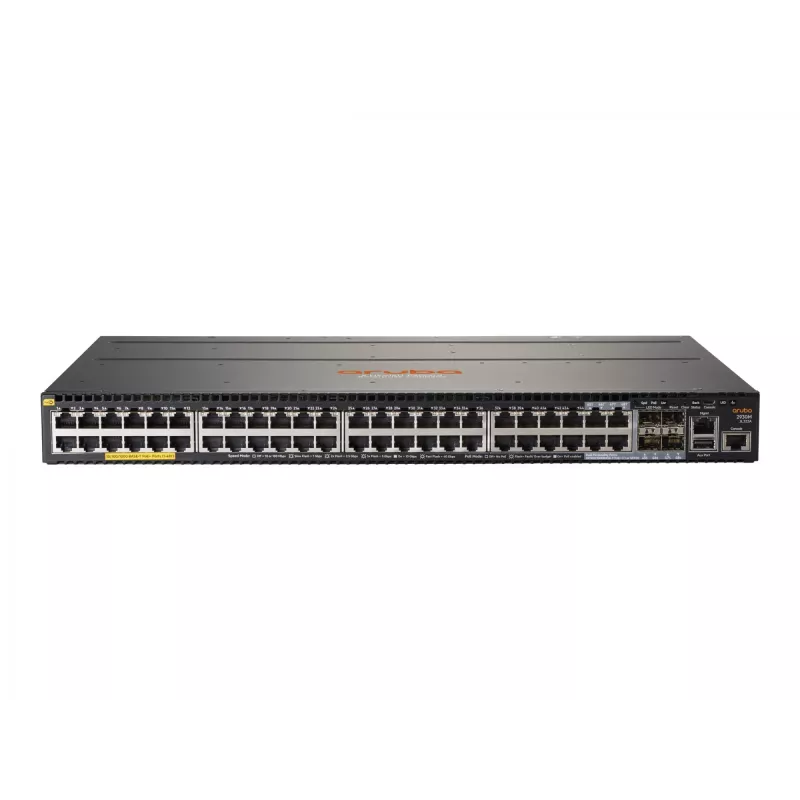 HPE Aruba Networking 2930M 48G POE+ 1-Slot - Przełącznik - L3 - Zarządzalny - 44 x 10/100/1000 (PoE+) + 4 x Combo Gigabit-SFP - montaż w szafie - PoE+ - bez zasilacza (1440 W)