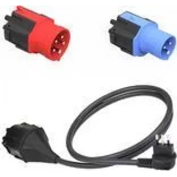 Adapter gniazdkowy NRGkick NRGkick Smart Attachment Set Standard Czarny Niebieski Czerwony