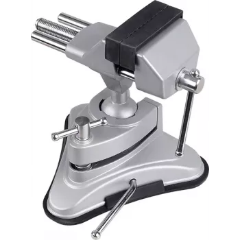 Imadło stołowe Basetech 1553063 — szerokość szczęk 70 mm, maks. szerokość mocowania 70 mm