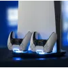 EgoGear SCC5-P5-WH, Ladesystem, PlayStation 5, Biały, Wiczerwony, 258 mm, 53 mm