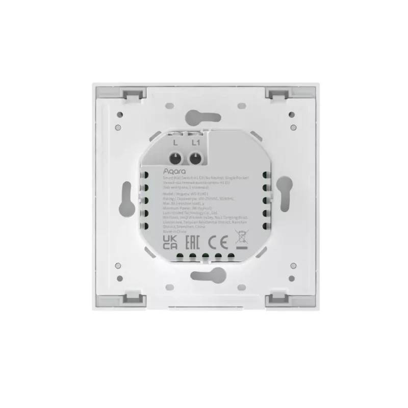 WS-EUK01, Buttons, Wireless, White, Polycarbonate PC , Blue, ZigBee, Stand-by, Status