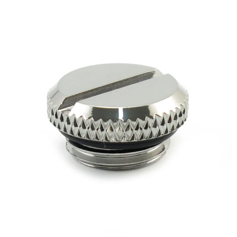 XSPC G1/4 inch Male Thread Stop Plug V2 — 10-pack, chrome