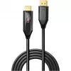 Kabel Lindy Active DisplayPort 1.4 na HDMI 8K60, 3 m, DisplayPort, HDMI, męski, męski, prosty