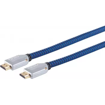 Kabel HDMI ShiverPeaks 77475-ETBCL, chromowane złącza, szybka cyfrowa transmisja wideo/audio