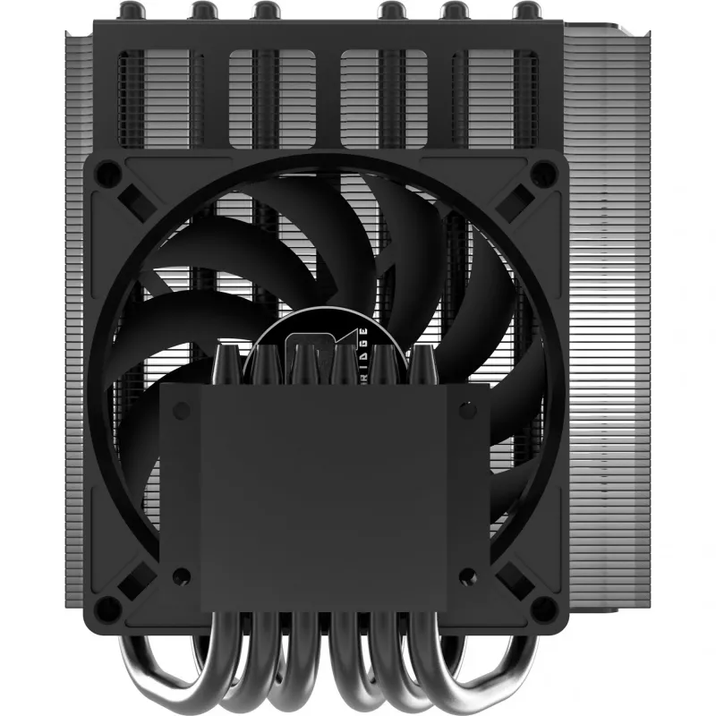 Alpenfohn Czarny Ridge Niskoprofilowe chłodzenie CPU - 120mm