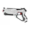 Jamara 410065 Impulse Laser Bug Hunt Set, zabawkowy pistolet laserowy z celem, biały/pomarańczowy