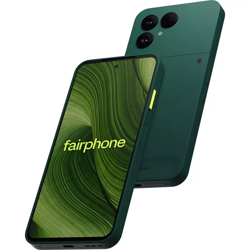 Fairphone (Gen 6) 16 cm (6,31 inch) Dual SIM Android 15 5G USB Type-C 8 GB 256 GB 4415 mAh Zielony
